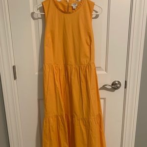 J.Crew Factory Sleeveless tiered dress